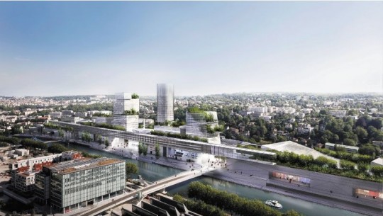 Ile Seguin : Projet n°1 de Jean Nouvel