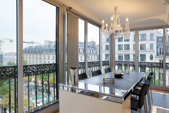 Appartement Le Yacht (Paris) : Salle à manger