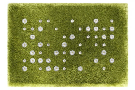 Tapis pelouse + fleurs Daisy Garden