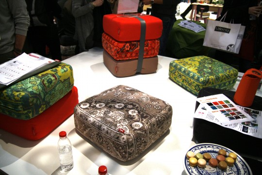 Fatboy pouf Baboesjka au salon Maison et Objet