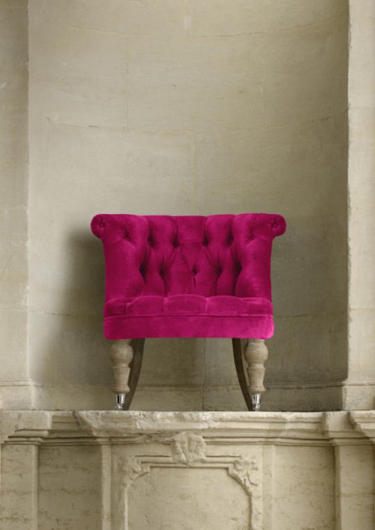 Fauteuil baroque crapaud Olympia