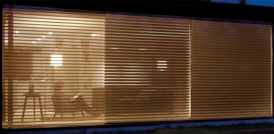 Store contemporain Luxaflex Silhouette