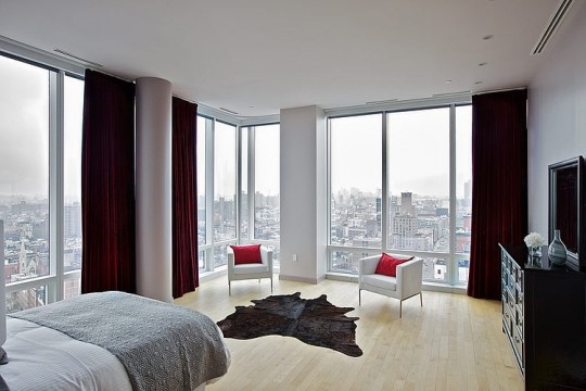 Suite parentale avec vue sur Manhattan (New-York)