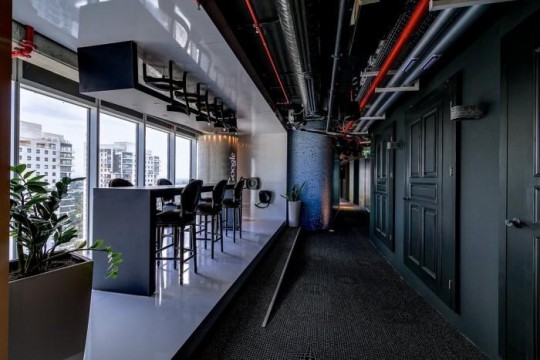 Les bureaux de Google à Tel Aviv : restaurant