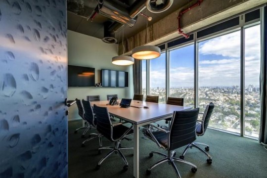 Les bureaux de Google à  Tel Aviv : Salle de réunion