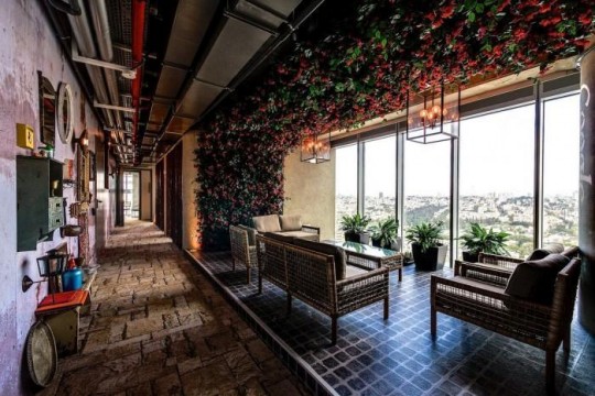 Les bureaux de Google à Tel Aviv : Déco futuriste