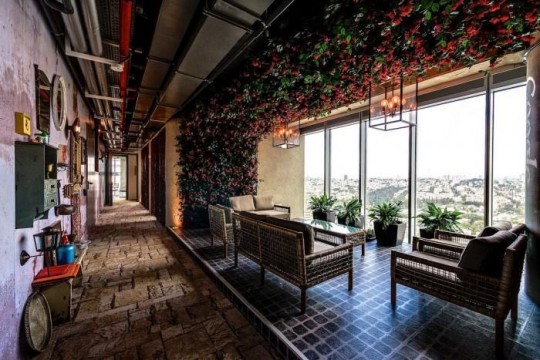Les bureaux de Google à  Tel Aviv : Déco futuriste
