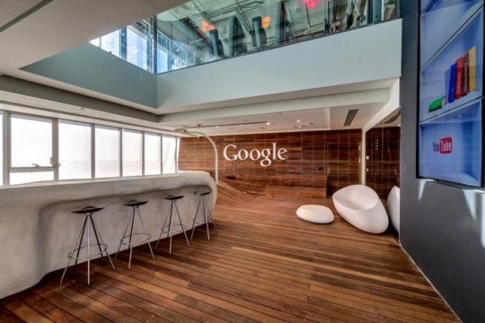 Les bureaux de Google à  Tel Aviv (Israel)