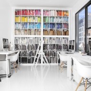Le bureau du designer Stefan Sagmeister à New-York