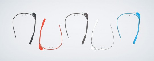Les lunettes Google Glass sont disponibles en plusieurs couleurs
