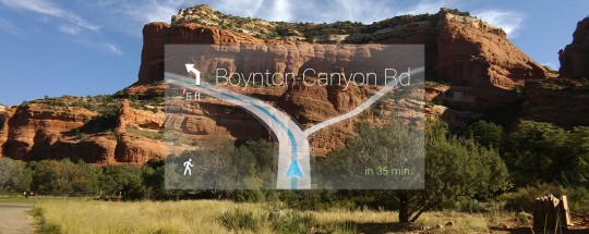 Navigation GPS intégrée aux lunettes Google Glass