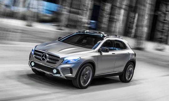 Mercedez Benz GLA concept car SUV compact