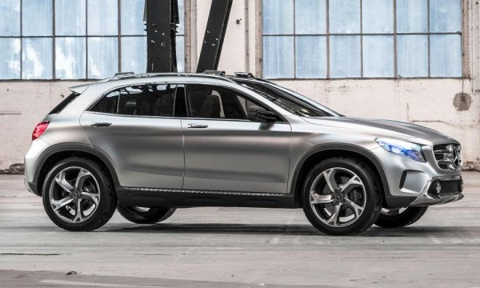 Mercedez Benz GLA concept car SUV compact