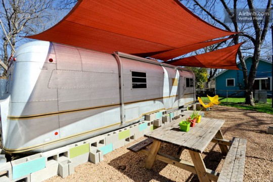 Caravane à  louer à  Austin Texas sur Airbnb
