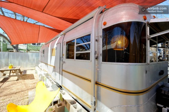 Caravane à  louer à  Austin Texas sur Airbnb