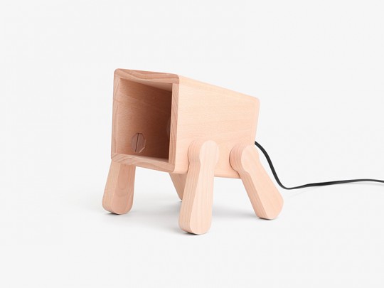 Franck, la lampe de bureau en forme de petit chien