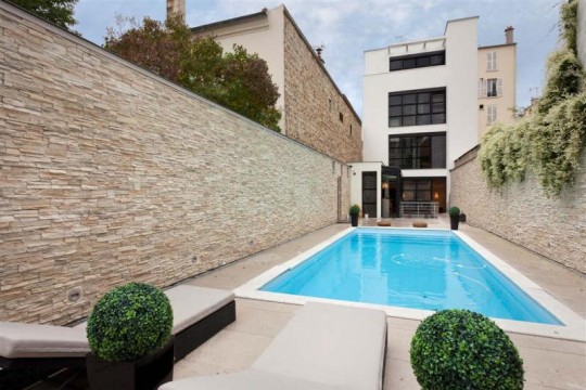 Villa contemporaine avec piscine à Courbevoie