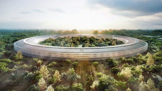 Nouveau siège Apple Spaceship Campus