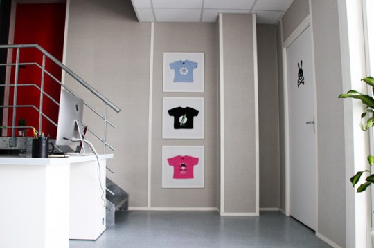 Presque parfait - tableaux avec des t-shirts