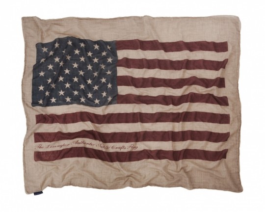 jeté de canapé drapeau américain Lexington