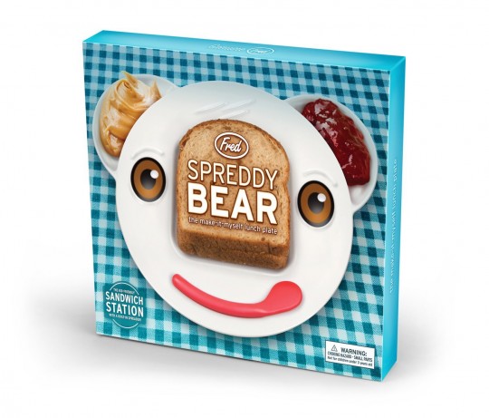 Assiette Fred and Friends Spreddy Bear