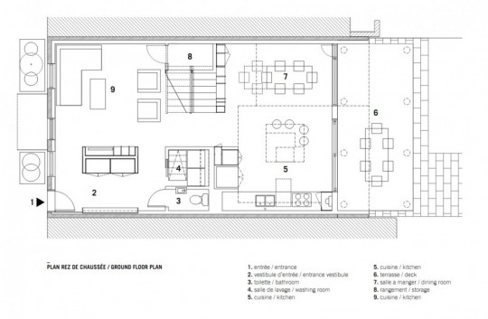 Chambord Residence by naturehumaine - plan