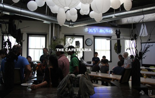 Dropbox office - Cafétéria