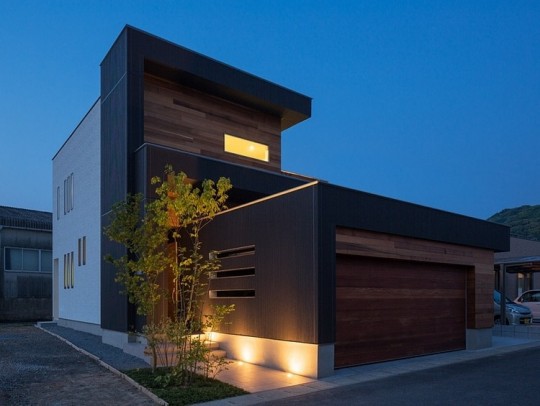 Maison en bois contemporaine