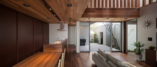 Maison en bois contemporaine