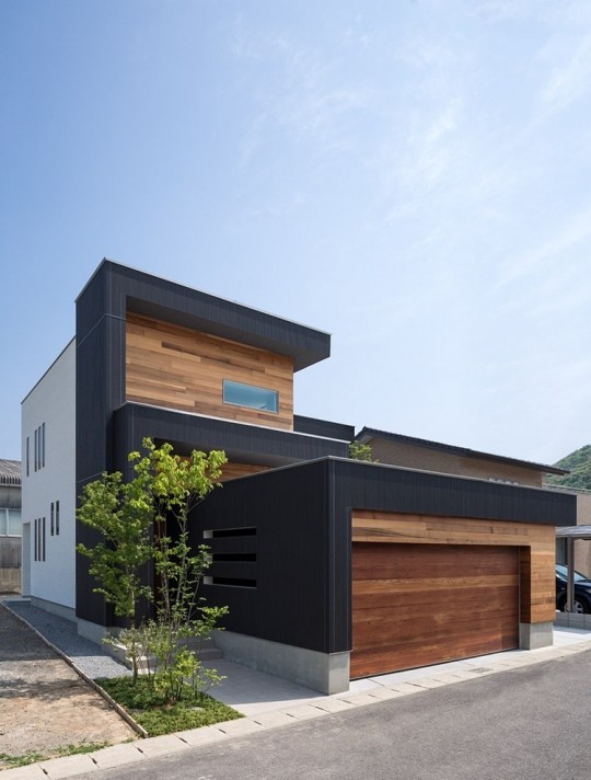 Maison en bois contemporaine