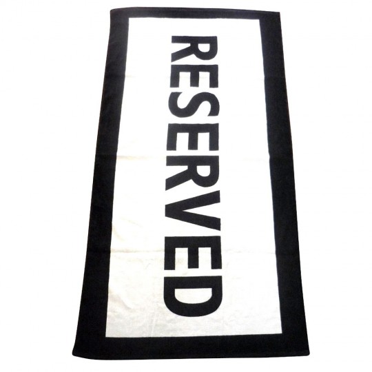 Serviette de bain Reserved