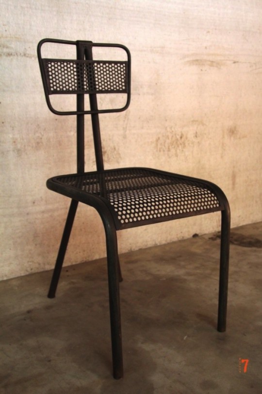 Chaise industrielle design U chair - Barak 7