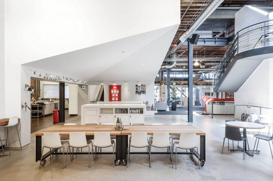 Pinterest office - photos des bureaux de Pinterest