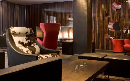 Hotel Avenue Lodge Val d'Isere - bar lounge