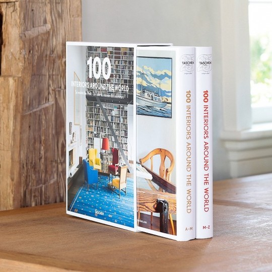 Livre 100 interiors around the World