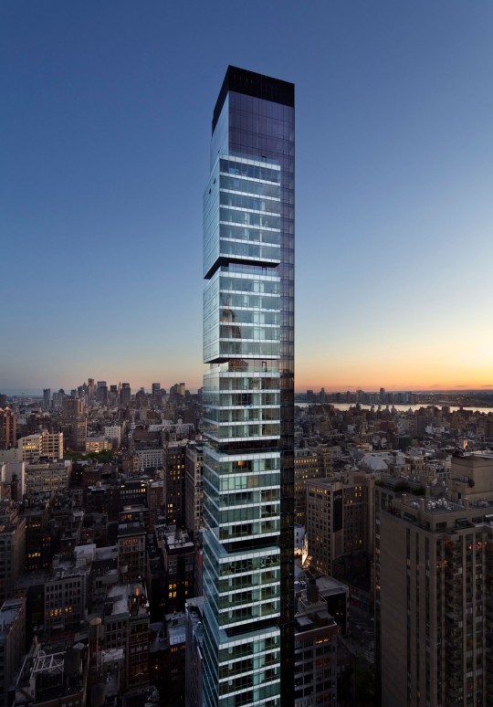 Appartement Rupert Murdoch Manhattan - Gratte-ciel en verre