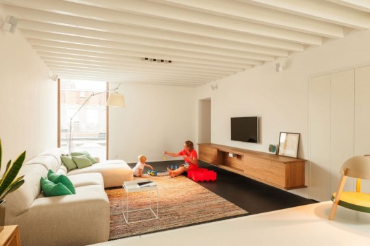 Maison de ville contemporaine - Living Room