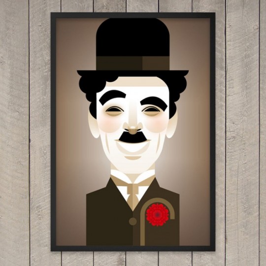 Tableau Charlie Chaplin