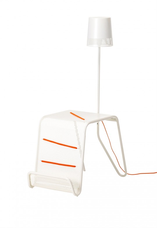 Ikea PS 2014 Table d'appoint avec lampe