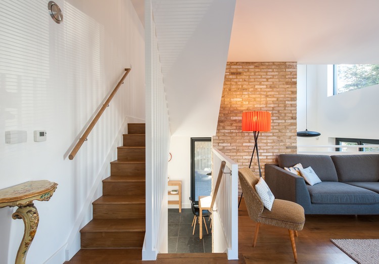 Maison contemporaine à Londres , escaliers