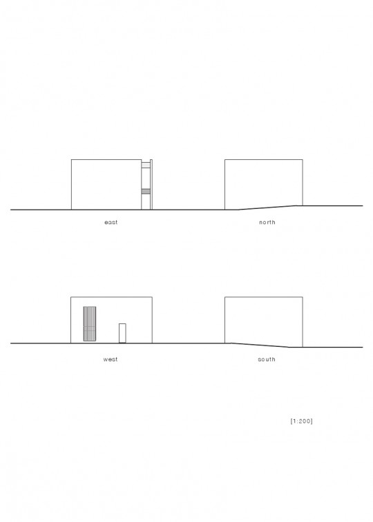 Maison sans fenêtres - plan