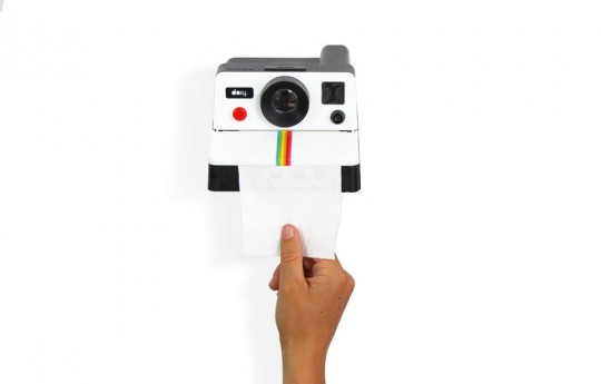 Polaroll- polaroid dévidoir à papier toilette