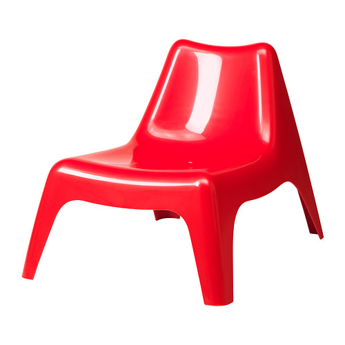 IKEA PS 2014 Fauteuil Vago rouge