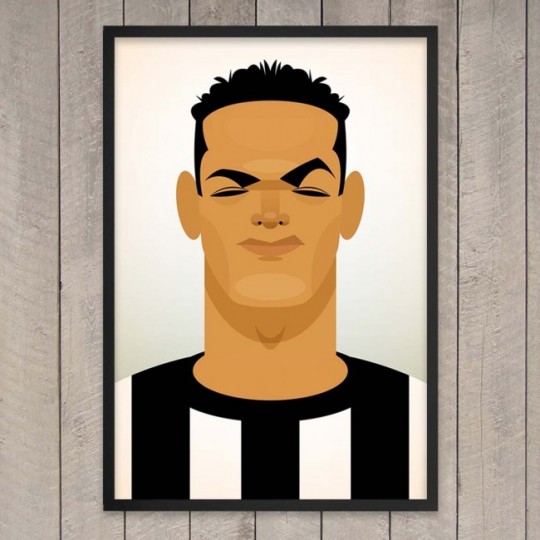 Tableau football prints Ben Arfa