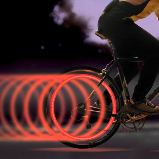 Eclairage LED pour roues de vélo Spokelit