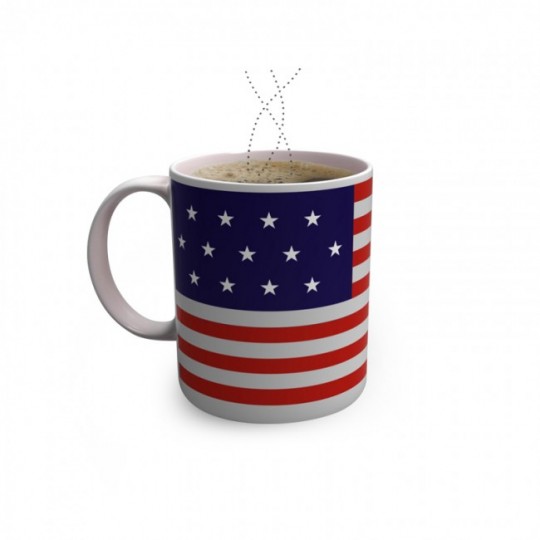 Stars Mug - mug drapeau américain magique