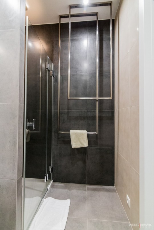 Appartement déco scandinave - douche à l'italienne