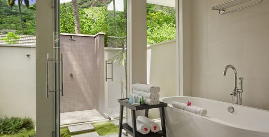 Hotel Hlton Labriz Seychelles - Garden Villa salle de bain