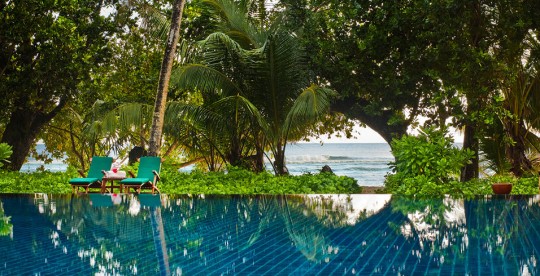 Hotel Hlton Labriz Seychelles - piscine