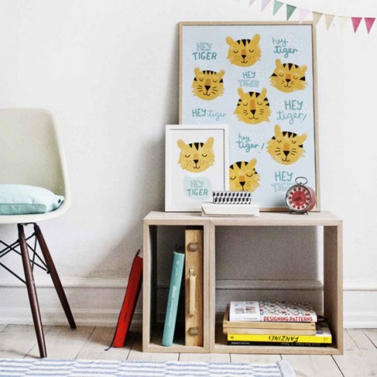 Tableau chambre d'enfant chats